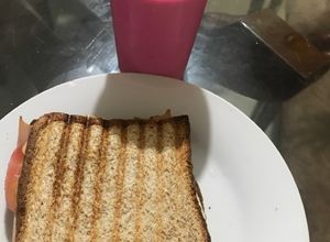 Una foto de Sándwich saludable