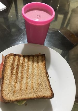 Una foto de Sándwich saludable