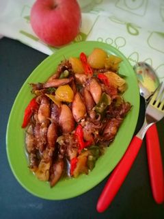 Foto resep Tumis cumi asin