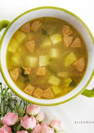 Foto resep Sup tahu sutera