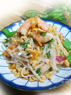 涼拌大頭菜佐海鮮 的食譜成品照片