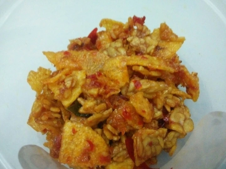 Cara Mudah Membuat Resep Kering tempe dan kentang pedas manis yang Sempurna Anti Ribet, Lezat