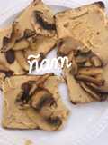 Tostaditas con hummus
