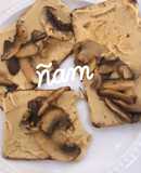 Tostaditas con hummus