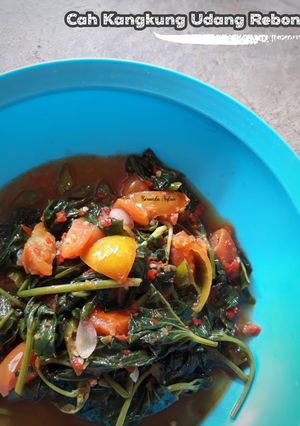 Foto resep Cah Kangkung Udang Rebon