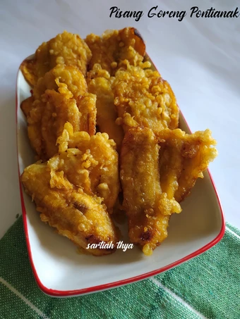 Cara Gampang Membuat Resep 88. Pisang Goreng Pontianak yang Uenak Anti Ribet, Lezat Sekali