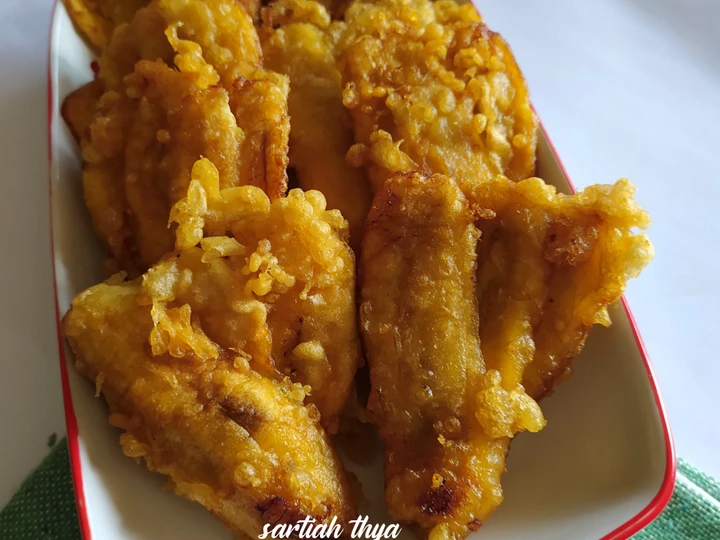 Cara Gampang Membuat Resep 88. Pisang Goreng Pontianak yang Uenak Anti Ribet, Lezat Sekali