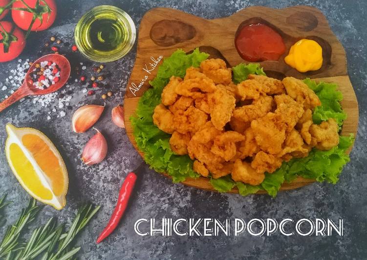 Cara Gampang Menyiapkan Chicken Popcorn ?‍?, Enak