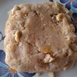 Semolina halwa with banana