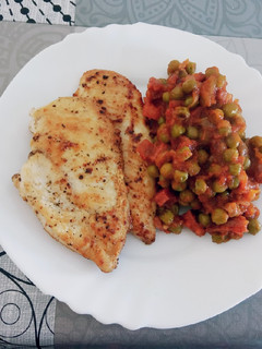 Una foto de Guisantes con jamón 🍖
