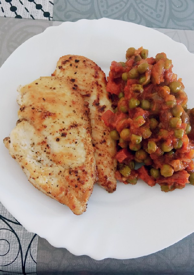 Una foto de Guisantes con jamón 🍖