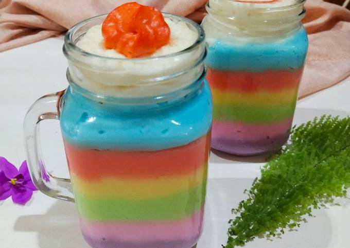 Resep Bubur Sumsum Pelangi, Menggugah Selera