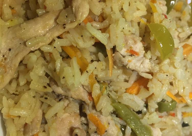 Easiest Way to Make Homemade Chicken fried rice