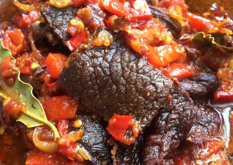 Resep Simple Dendeng balado oleh Rosida Arsyad Cookpad