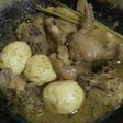 Opor ayam telur simple