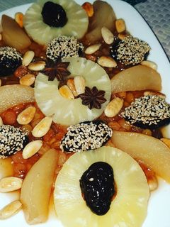 صورة لوصفة طاجين الحلو بدون لحم