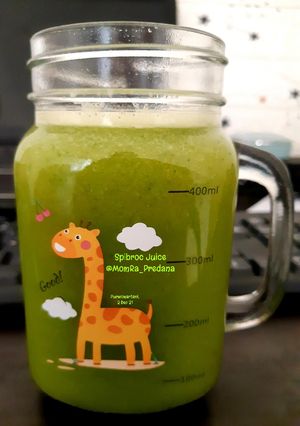 Foto resep 45.SpinachBrocoli Juice