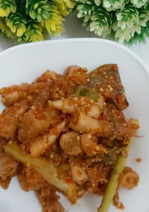 Foto resep Tumis cumi asin