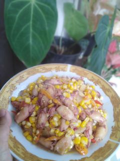 Foto resep Baby cumi tumis jagung