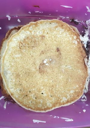 Foto resep Pancake teflon coklat keju nutella