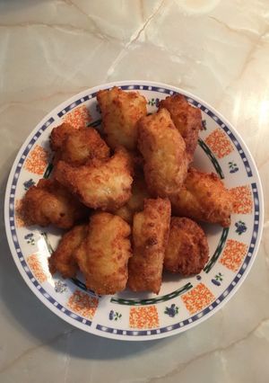 Una foto de Buñuelos de yuca con queso, especial para celíacos