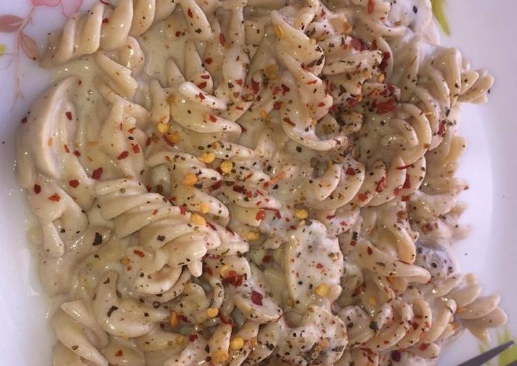 Easiest Way to Prepare Ultimate Alfredo Wheat Pasta