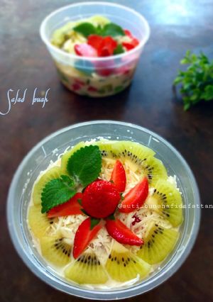 Foto resep Salad buah praktis