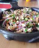 Ceviche de salmón dorado