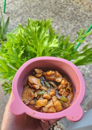 Foto resep Ayam Tumis Saus Tiram (MPASI 1Y+)