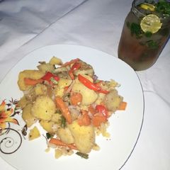 A picture of Baked sweet potatoes.