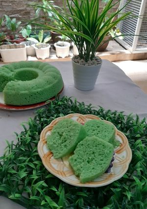 Foto resep Kue Apem Nasi Pandan 💚