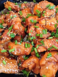 Una foto de Pollo teriyaki 🍛