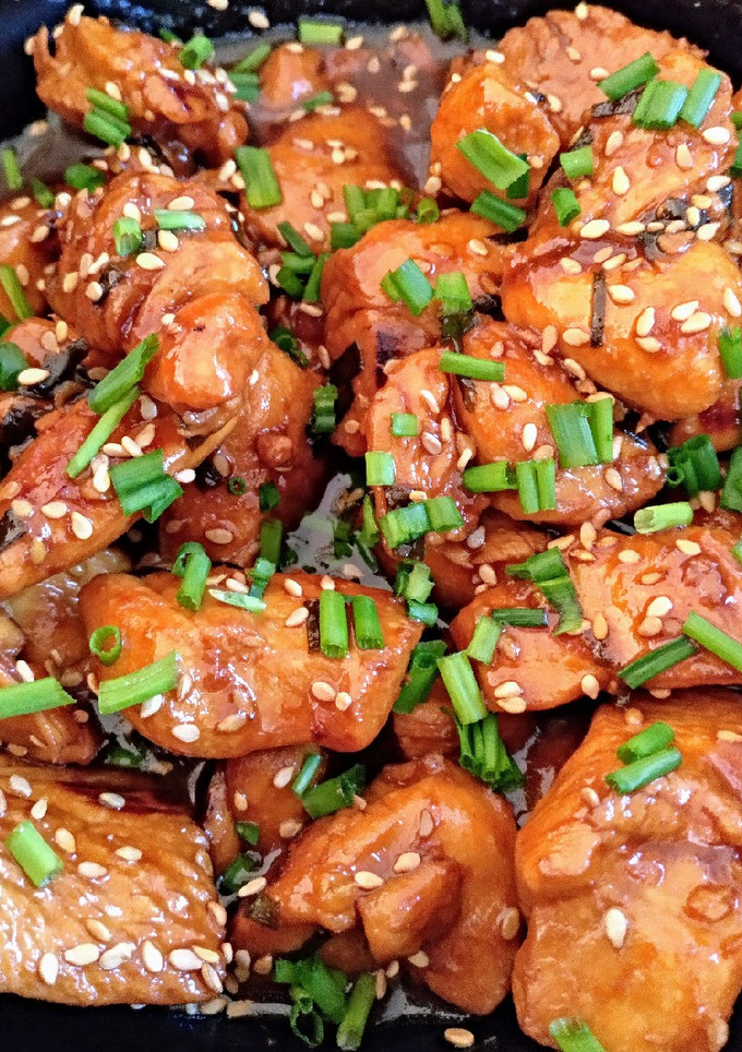 Una foto de Pollo teriyaki 🍛