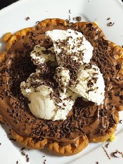 Φωτογραφία της συνταγής Βάφλα με παγωτό