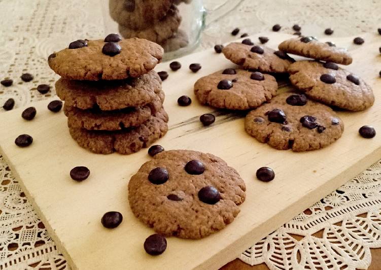 Cara Gampang Menyiapkan Chocochip Butter Cookies Coklat, Bisa Manjain Lidah