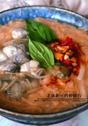 經典小吃蚵仔麵線 的食譜成品照片
