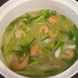 Canh bầu nấu tôm khô