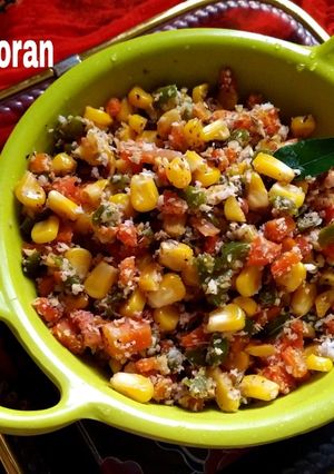 A picture of Sweet Corn Thoran.