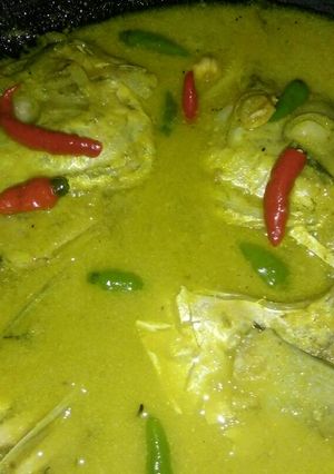 Foto resep Gulai Kuning Kepala Ikan