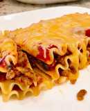Lasagna sốt thịt bò ba lớp bằng chảo chống dính
