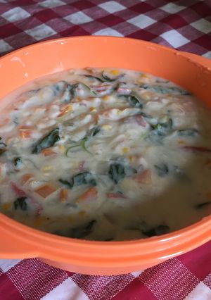 Foto resep Sup Krim Pelangi