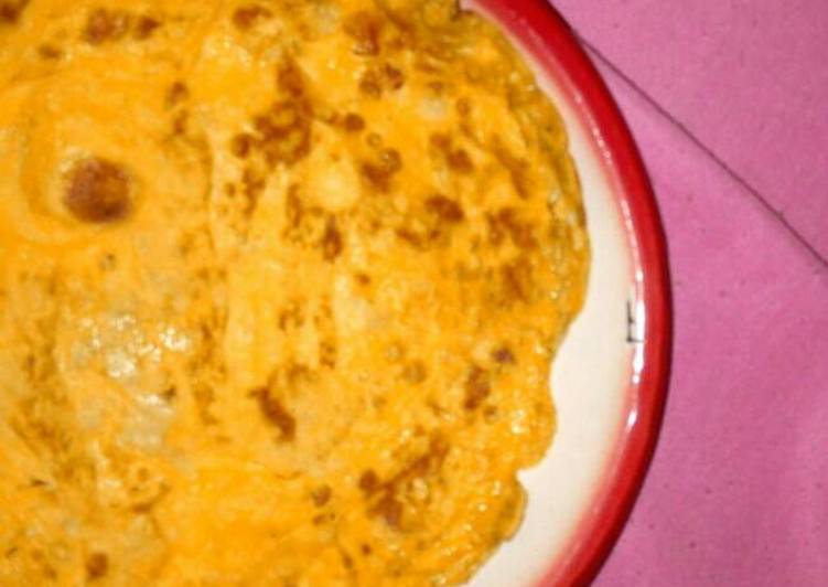 Recipe: Yummy Pan cake.mixtures of flour &eggs