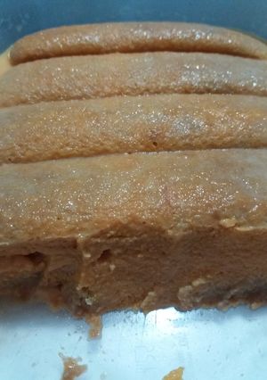Una foto de Flan de dulce de leche y vainillas