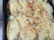Una foto de bechamel al horno
