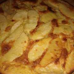Una foto de Torta de manzanas