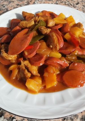 Foto resep Sosis asam manis