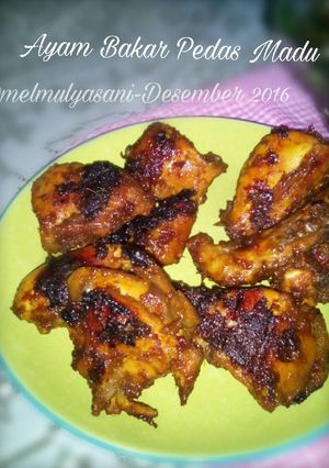 Foto resep Ayam Bakar Pedas Madu