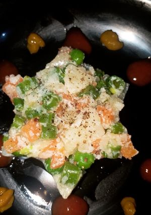 A picture of Russian Salad.