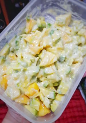 Foto resep Salad alpukat vs mangga