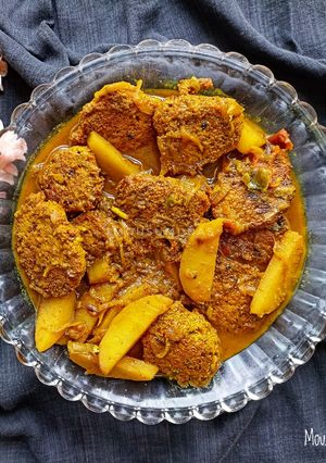 কাতলা মাছের ডিমের কালিয়া (katla macher dimer kalia recipe in Bengali) রেসিপির প্রধান ছবি